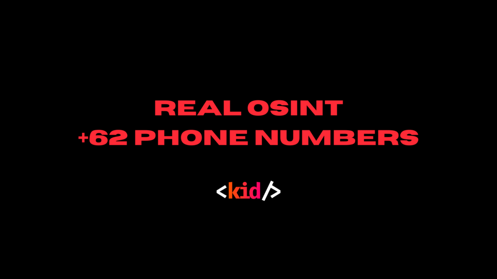 real osint indonesian phone numbers
